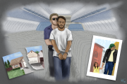 <h5>Miguel, Deported</h5><p>Illustrated by Loraine Yow</p>